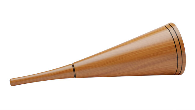 Buy wooden ear trumpet hearing aid antique vintage medical device sound amplifier for sale online now  on transparent background