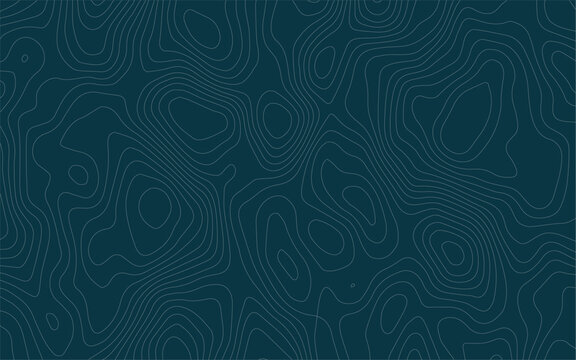 Topography background. Vector banner. Topography Topographic map lines, contour. background. Vector geographic contour map. Background of the topographic map. Topographic map lines, contour background