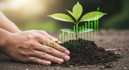 Growth chart and upward trend growth success development and increase inspiring business expansion