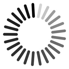Fototapeta premium Vector image of a loading icon. Collection loading status. Loading progress icon. Loading progress. Element for your design.