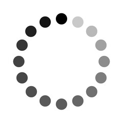 Vector image of a loading icon. Collection loading status. Loading progress icon. Loading progress. Element for your design.