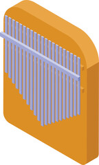 Kalimba, thumb piano resting on flat surface, ready to produce enchanting music