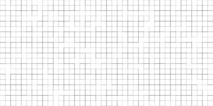 Graph, drafting paper regular square lines grid, mesh pattern. Wireframe texture. Bisect, traverse lines background. simple grating, trellis or lattice of cross lines