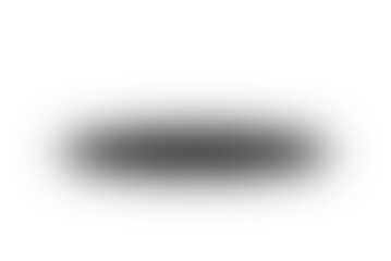 Soft black oval shadow blur for realistic shadow effect