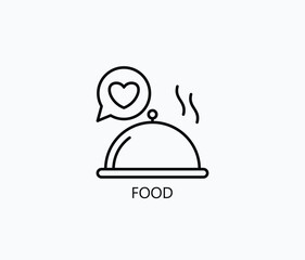 Food Icon Or Logo Isolated Vector Illustration