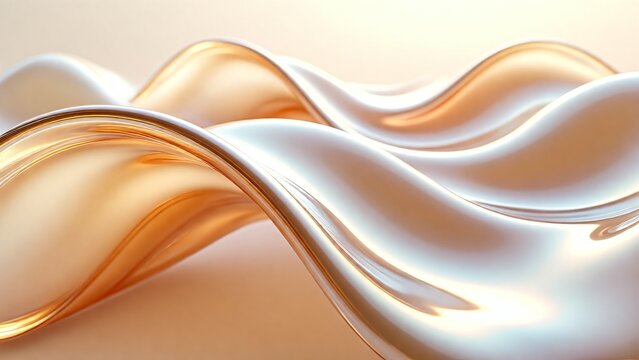 Abstract forged steel dynamic texture a flowing, metallic design with gradients and soft light, perfect for backgrounds and artistic applications