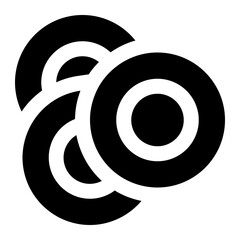 lens icon for illustration