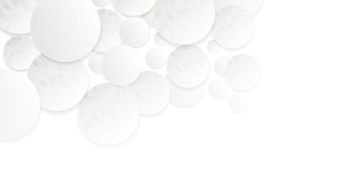 Abstract white and gray color technology modern background design vector Illustration