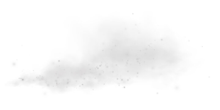 Explosion Smoke and Dust Particles PNG.