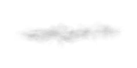Realistic Smoke Texture Overlay Element for Decoration PNG