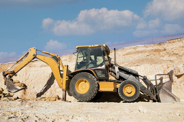 bulldozer at work