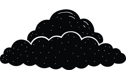Artistic Clouds Vector Illustration for Weather, Sky, and Nature Concepts