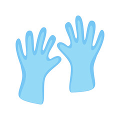 Handdrawn Gloves Rubber