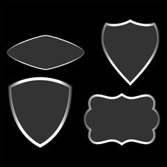 Shiny Glass Button Vector Pack for UI Design and Web Development