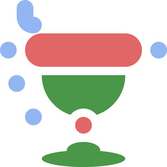 copa cartas espa&ntilde;olas vector icon