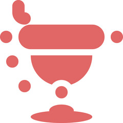 copa cartas españolas vector icon