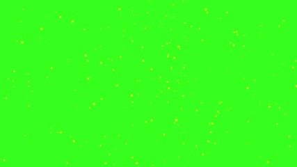 Looping Swarm of Isolated Fireflies At Night. gold particles abstract background with golden shining stars dust bokeh glitter awards dust.  Dynamic Particles With Fast And Slow Motion.  - Powered by Adobe