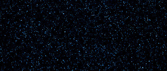 Stars in the night. Starry night sky galaxy space background. Glowing stars.