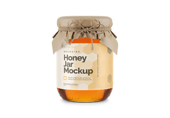 Honey Jar Mockup