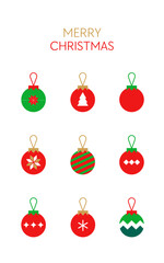 크리스마스 오너먼트 세트 