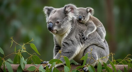 Obraz premium koala in a tree