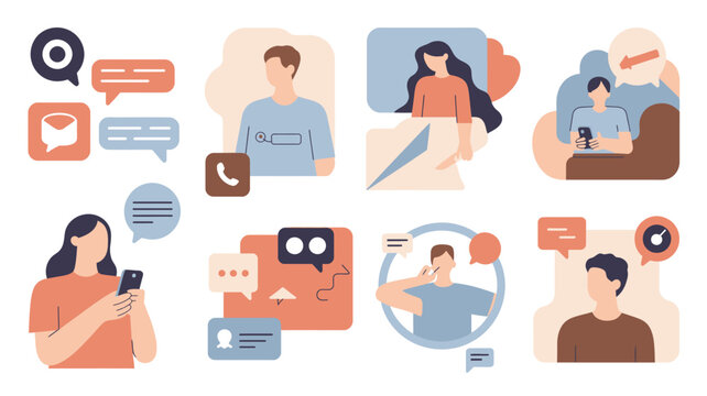 Communication Methods Images – Browse 193,678 Stock Photos, Vectors ...