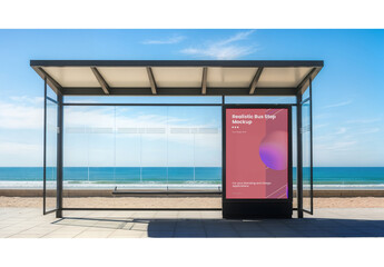 Bus Stop Mockup 84