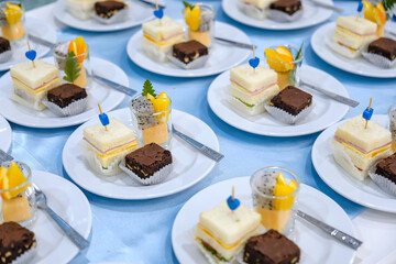many pack of snack break set in seminar