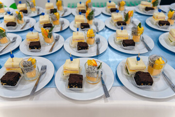 many pack of snack break set in seminar