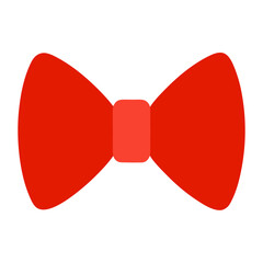 Fototapeta premium a simple vector illustration of a bow tie festive