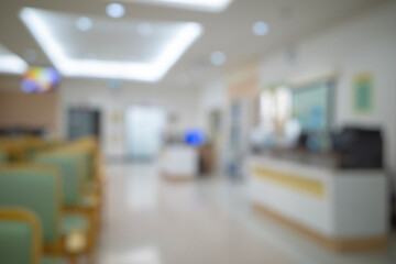 blur background of department store