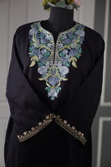 Kaar kash pheran with floral designs