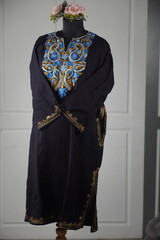 Kaar kash pheran with floral designs