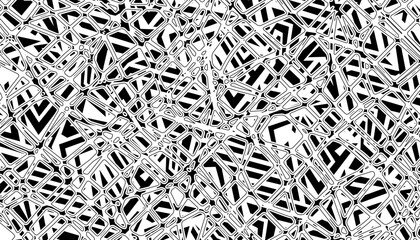 Black and white abstract and grunge pattern for sporty background and jersey design. Fully editable vector element. Vector Format Illustration 