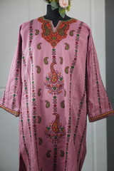 Kaar kash pheran with floral designs