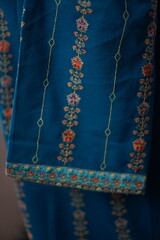 Kaar kash pheran with floral designs