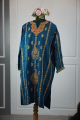 Kaar kash pheran with floral designs