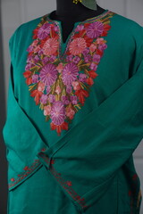 Kaar kash pheran with floral designs