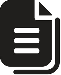 Collection Of Black UI Icons And Symbols For Web And App Interfaces