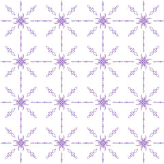 seamless pattern with pink flowers