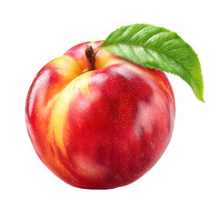 Realistic Isolated Peach Fruit for Design Projects