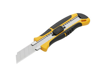 Sharp box cutter with segmented blade for precise cuts in crafting and professional projects