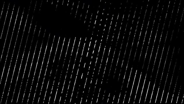 Dark distressed abstract black background with short scratched diagonal white lines texture noise overlay