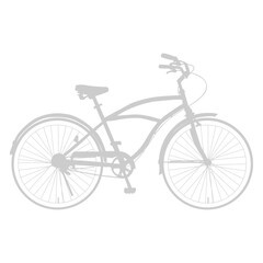Fototapeta premium Bike Silhouette