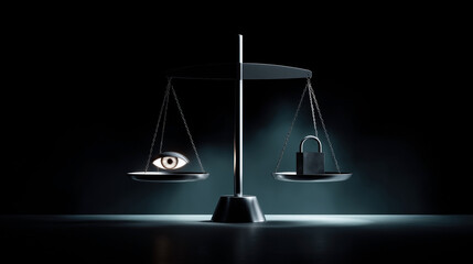 Balancing security and surveillance in the world of computer cybersecurity to protect privacy and data integrity