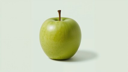 An apple is a round, edible fruit produced by an apple tree