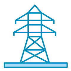 Transmission Tower   Icon Element For Design