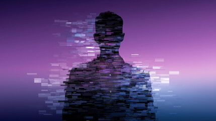 Exploring the concepts of computer security through digital representation and abstract visualization of anonymity and identity transparency