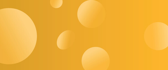Yellow circles gradient on yellow abstract background. Modern graphic design element.