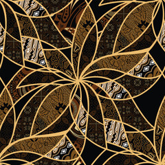 classic batik design with ornaments for the background